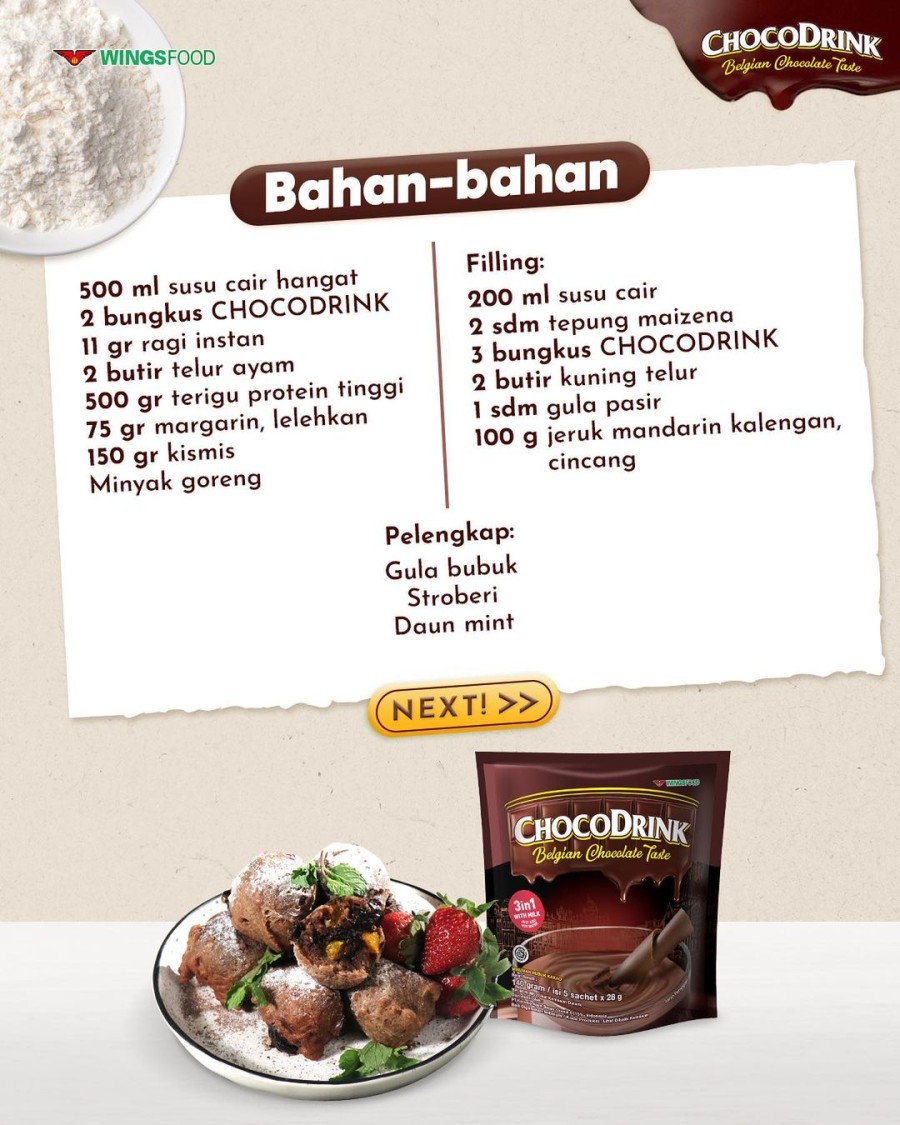 Minuman Cokelat 28 gr x 5 sachet